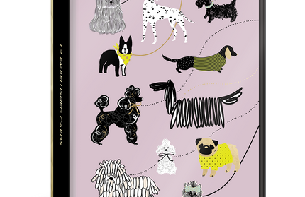 Caja 12 Tarjetas y Sobres Perros