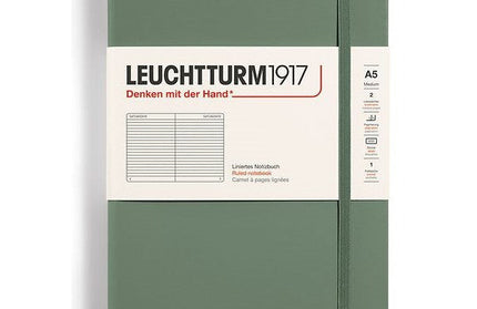 Libreta Mediana Tapa Dura Olive