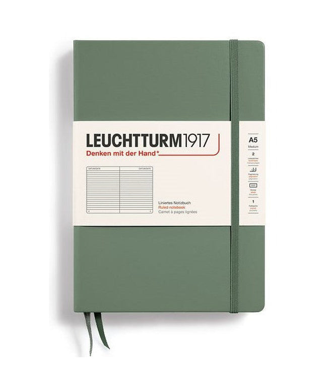 Libreta Mediana Tapa Dura Olive