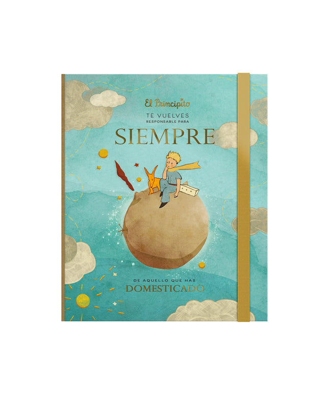 Libreta Grande El Principito y el Zorro