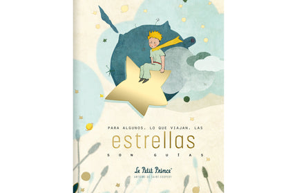 Libreta Mediana El Principito Estrellas