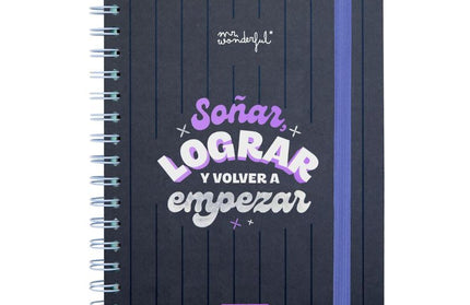 Agenda 2025 12M Semanal - Soñar, lograr y volver a empezar