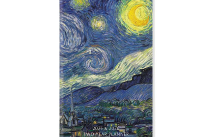 Agenda 2025 Bolsillo Mensual 24M - Van Gogh