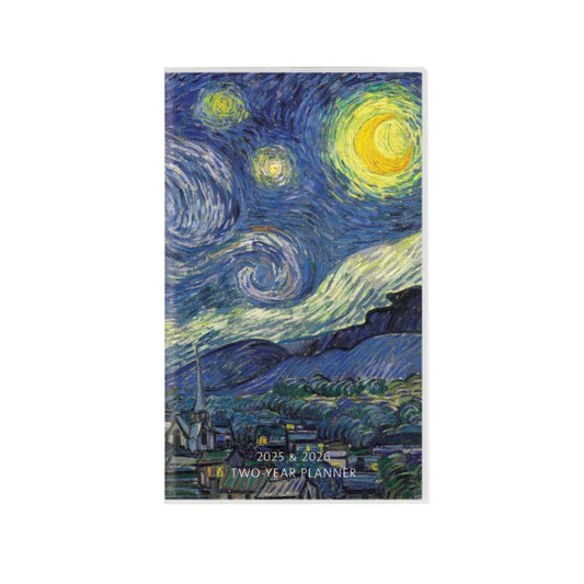 Agenda 2025 Bolsillo Mensual 24M - Van Gogh