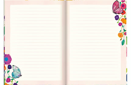 Libreta TD Chica - Butterfly Crema