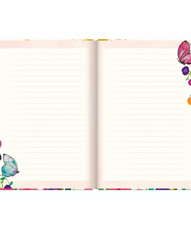 Libreta TD Chica - Butterfly Crema