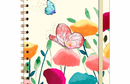 Cuaderno TD Grande - Butterfly Crema