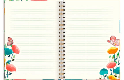 Cuaderno TD Grande - Butterfly Crema