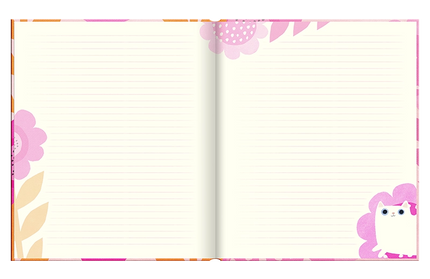 Libreta TD Grande Planet Cat Rosa