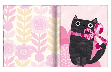 Libreta TD Grande Planet Cat Rosa