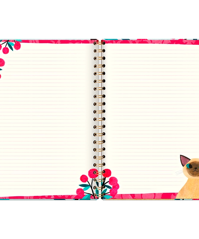 Libreta  XL -Planet Cat