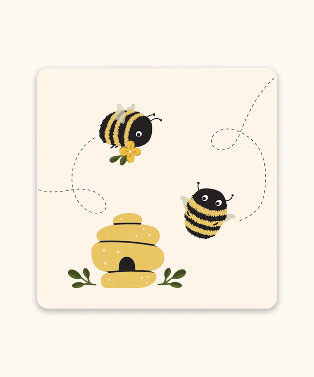Set mini tarjetas con Stickers - Buzzy Bees