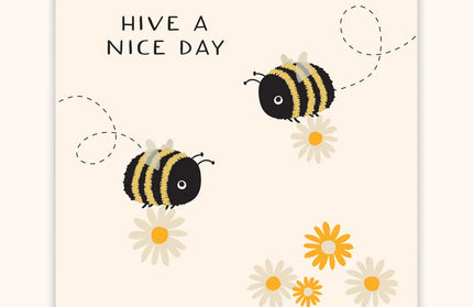 Set mini tarjetas con Stickers - Buzzy Bees