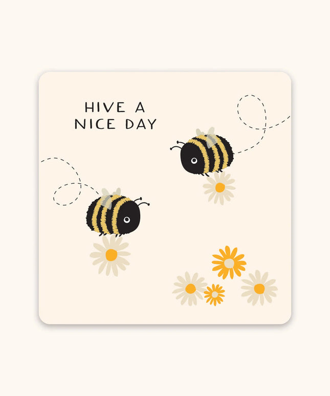 Set mini tarjetas con Stickers - Buzzy Bees