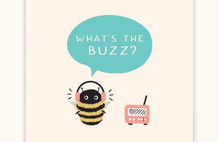 Set mini tarjetas con Stickers - Buzzy Bees