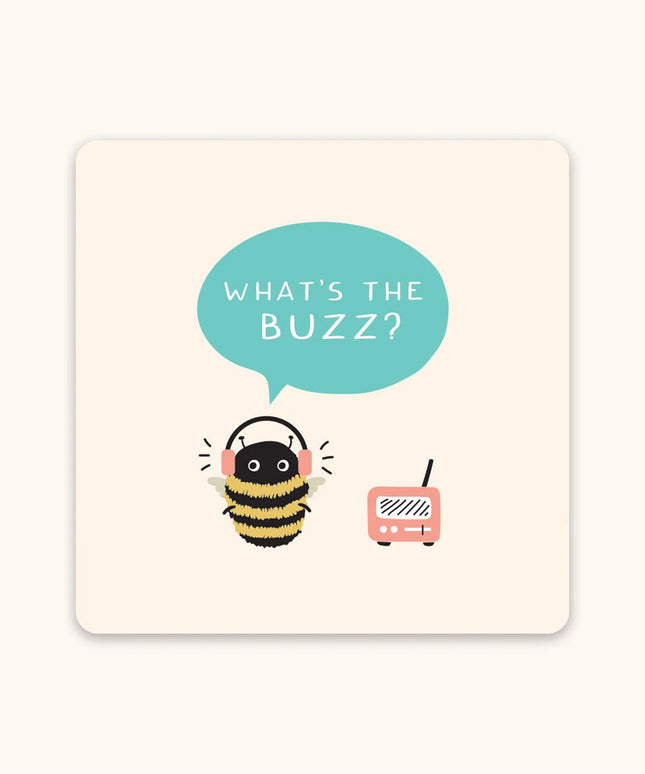 Set mini tarjetas con Stickers - Buzzy Bees