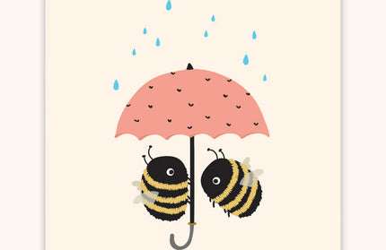 Set mini tarjetas con Stickers - Buzzy Bees