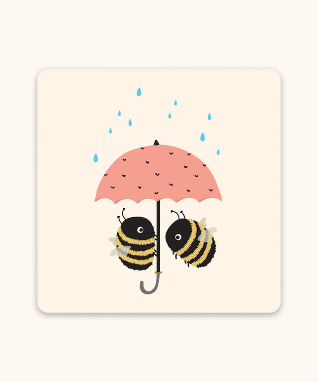 Set mini tarjetas con Stickers - Buzzy Bees