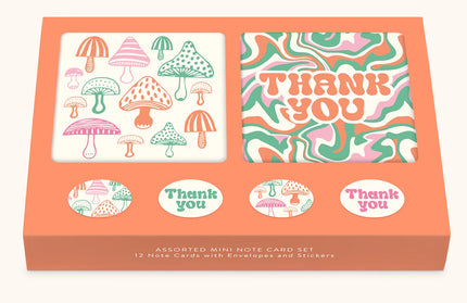 Set 12 Mini Tarjetas con Sobres y Stickers - Wild Realm