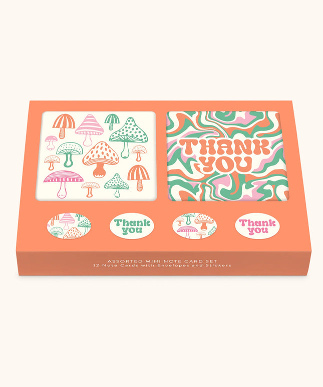 Set 12 Mini Tarjetas con Sobres y Stickers - Wild Realm