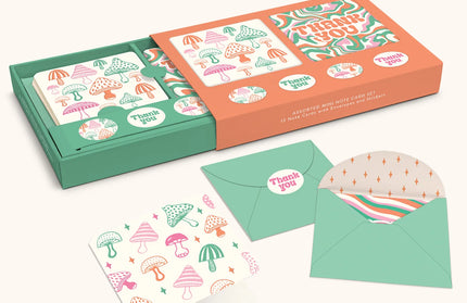 Set 12 Mini Tarjetas con Sobres y Stickers - Wild Realm