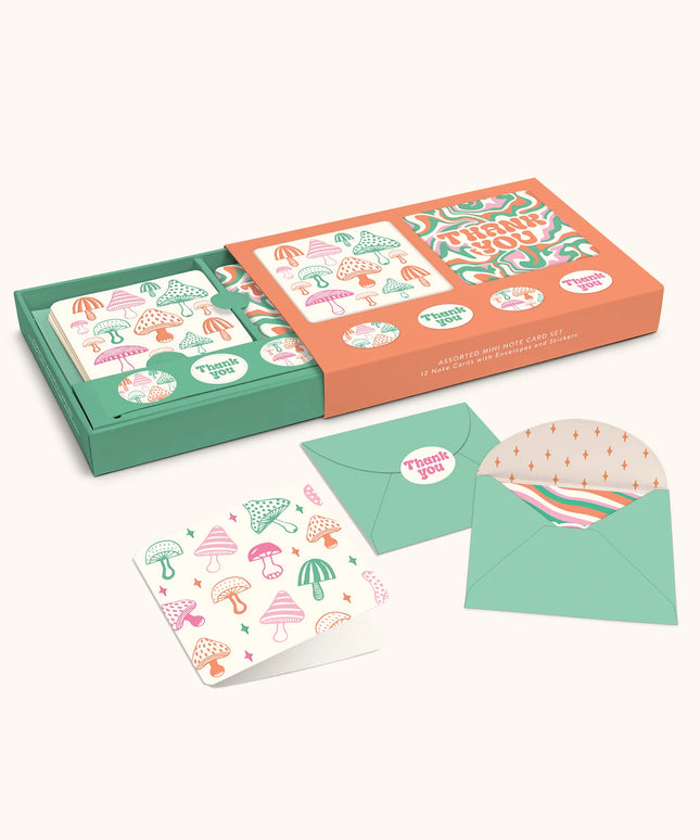 Set 12 Mini Tarjetas con Sobres y Stickers - Wild Realm