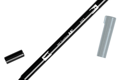 TOMBOW - MARCADOR DOBLE PUNTA GRIS FRIO 8