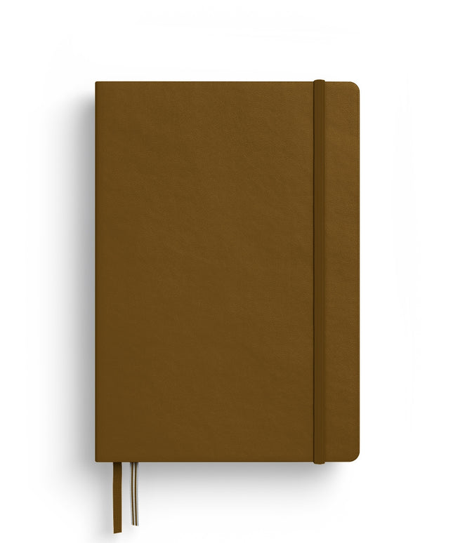 Libreta A5 Tapa Dura Punteada - Spice Brown