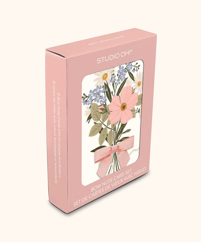 Caja Tarjetas con Sobres - Ramo de Flores Silvestre