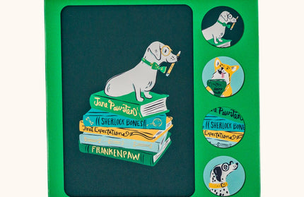 Set 12 Tarjetas con Sobres y Stickers - Smart Pups