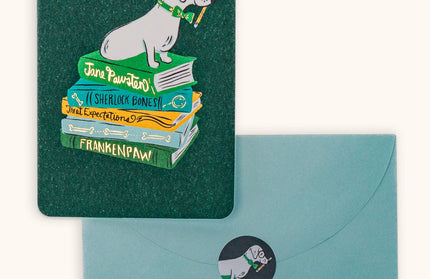 Set 12 Tarjetas con Sobres y Stickers - Smart Pups