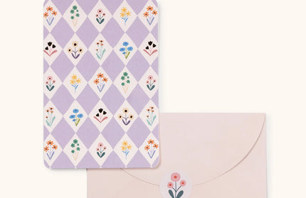 Set 12 Tarjetas con Sobres y Stickers - Meadow Lane