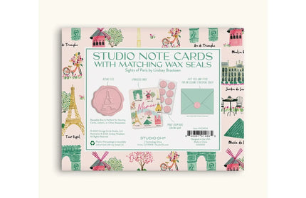 Caja Tarjetas con Sobres y Sellos Sight of Paris