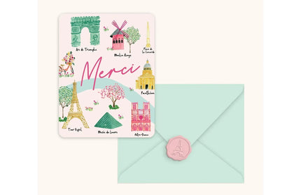 Caja Tarjetas con Sobres y Sellos Sight of Paris