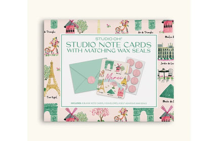 Caja Tarjetas con Sobres y Sellos Sight of Paris