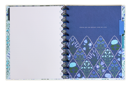 Cuaderno Big Florecer Azul
