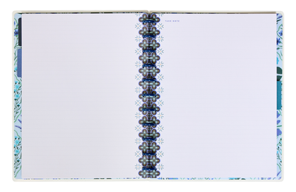 Cuaderno Big Florecer Azul