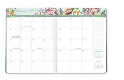 Agenda 2026 Bolsillo Mensual 17M - Bella Flora