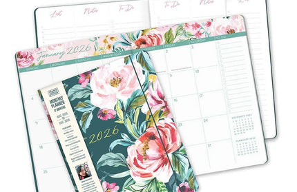 Agenda 2026 Bolsillo Mensual 17M - Bella Flora