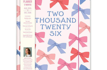 Agenda 2026 Mensual 17M - Sweet Bows