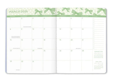 Agenda 2026 Mensual 17M - Sweet Bows