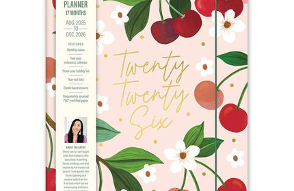 Agenda 2026 Mensual 17M - Fruit and Flora