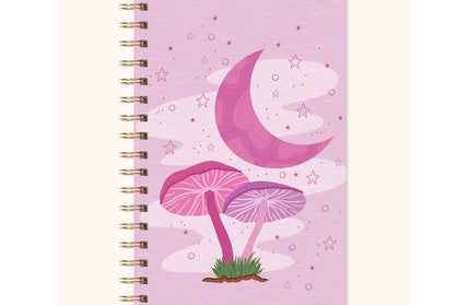 Cuaderno Moonlit Mushrooms