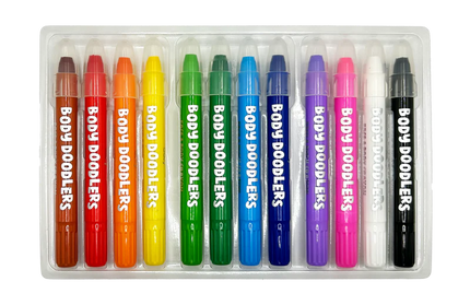 Set 12 Crayones para Cara y Cuerpo - Body Doodlers