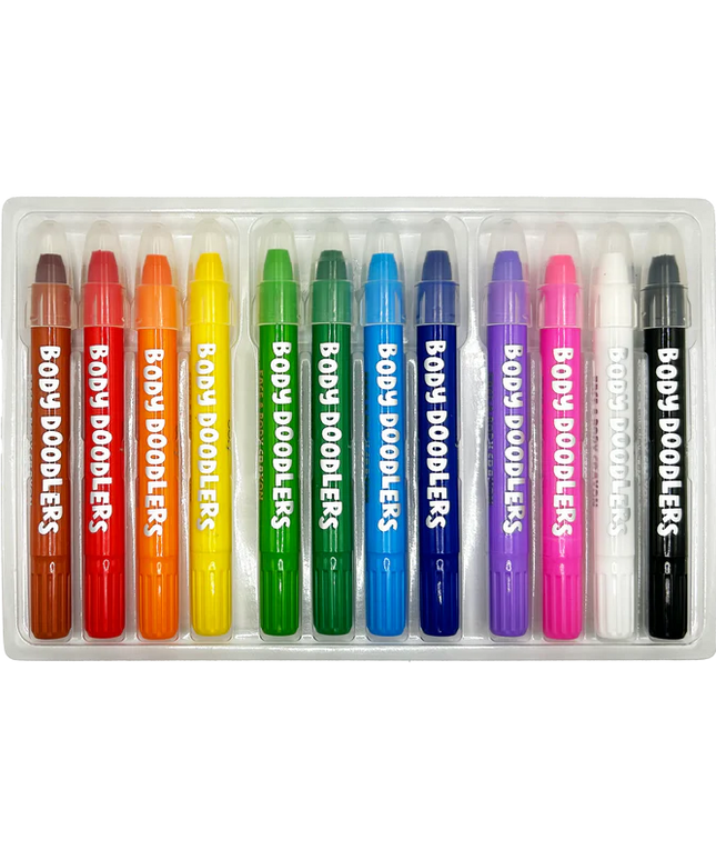 Set 12 Crayones para Cara y Cuerpo - Body Doodlers