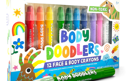 Set 12 Crayones para Cara y Cuerpo - Body Doodlers