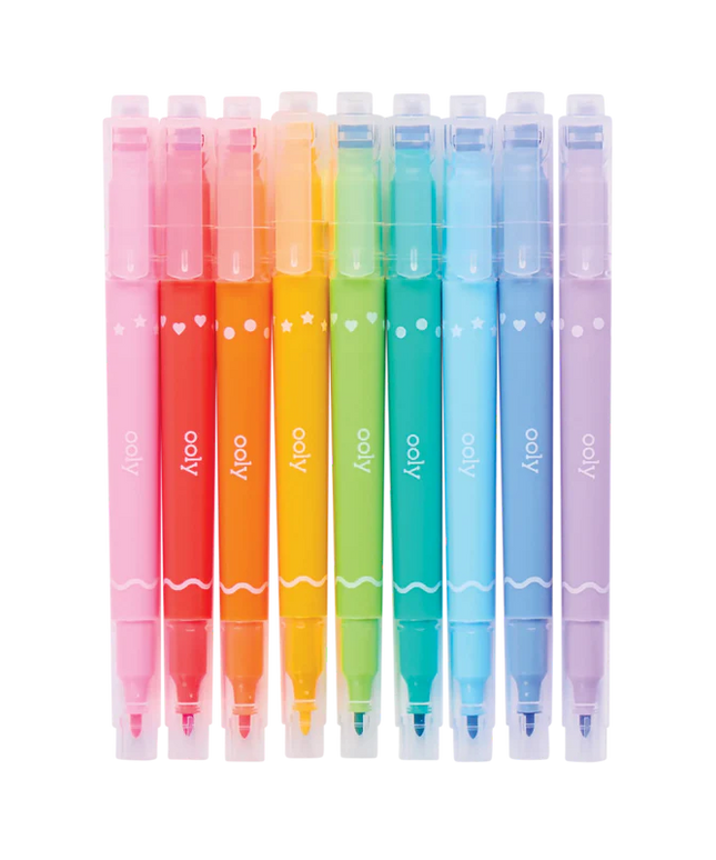 Set 9 Marcadores - Confetti Stamp
