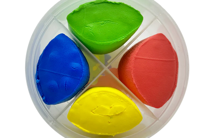 Set de 4 Plastelina Secado de Aire - Dino