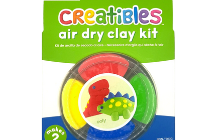 Set de 4 Plastelina Secado de Aire - Dino