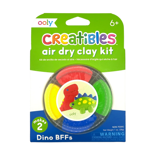 Set de 4 Plastelina Secado de Aire - Dino
